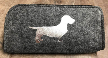 Federmäppchen Silberdackel